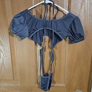 Elegant Black Women's Intimate Set